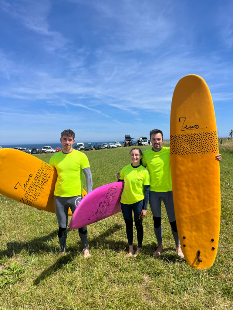 clases de surf en langre