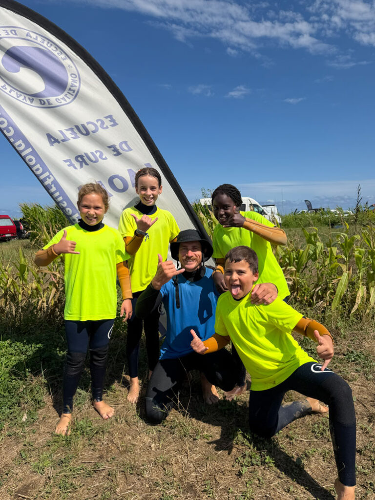 clases de surf en langre