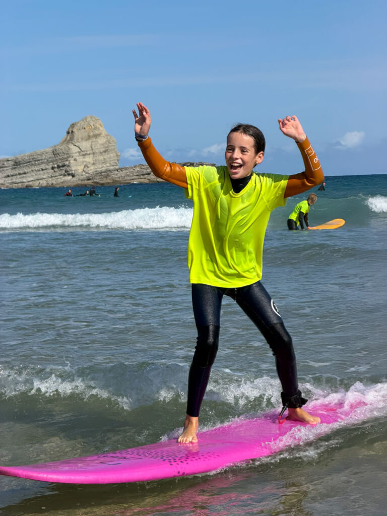 clases de surf en langre