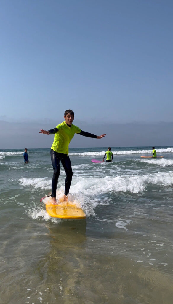kids surfcamp langre galizano