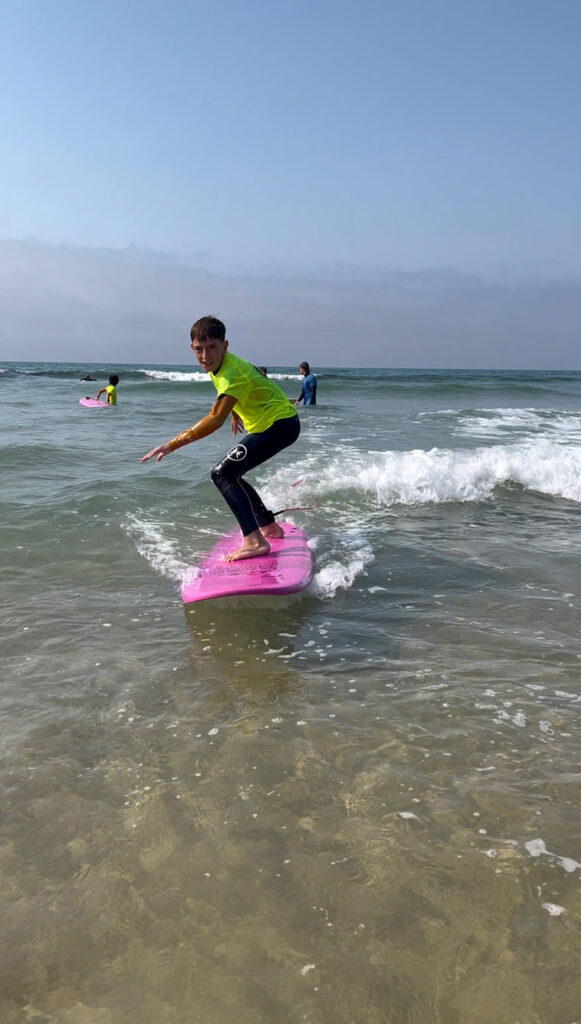 kids surfcamp langre galizano